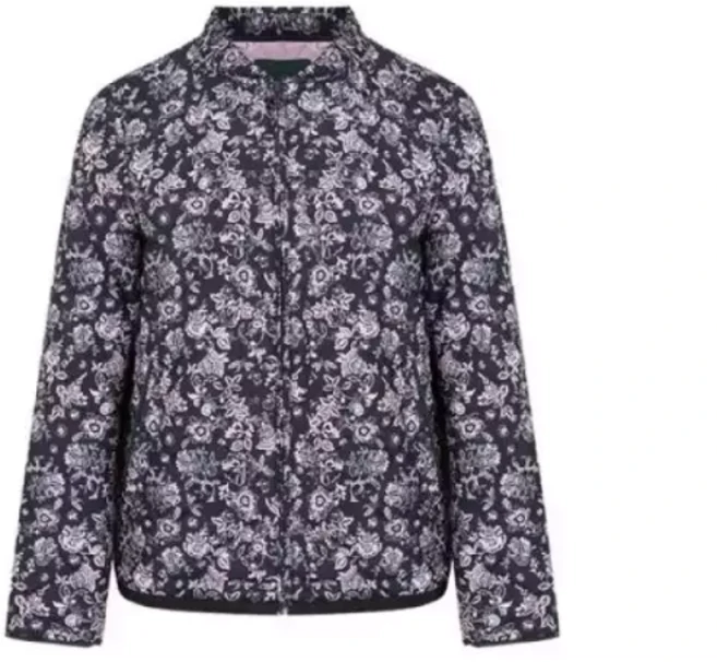 크로커다일레이디 택가 256 000원 스프링 플라워패턴 캐주얼 실루엣 패딩_CLESPD102 2847128