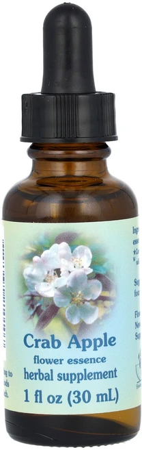 Flower Essence Services Crab Apple Flower Essence 1 fl oz 30 ml, Flower Essence Services Crab A, 1개 - 쿠팡