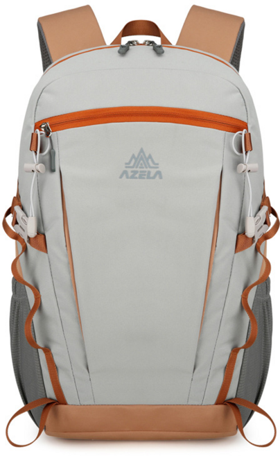 웨일릿 초경량 방수백팩 25L 등산 캠핑 여행가방, 그레이브라운