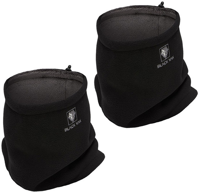 1+1 블랙야크 넥워머 겨울 방한용품 넥게이터 목토시 보온 목도리 목토시, 블랙+블랙