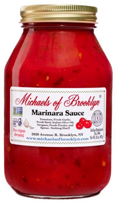 Michael's of Brooklyn 마리나라 소스 946.4ml(32온스), 90g, 1개