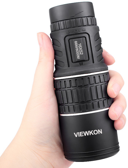 뷰콘 풀멀티코팅 16배율 5.2cm 대구경 8KM뷰고배율 단안경, 52mm