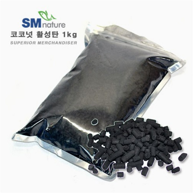 SM 코코넛 활성탄 [1kg], 1개