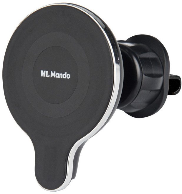 만도 맥세이프 차량용 고속 무선 충전 거치대 MD-M22 아이폰 호환, 블랙