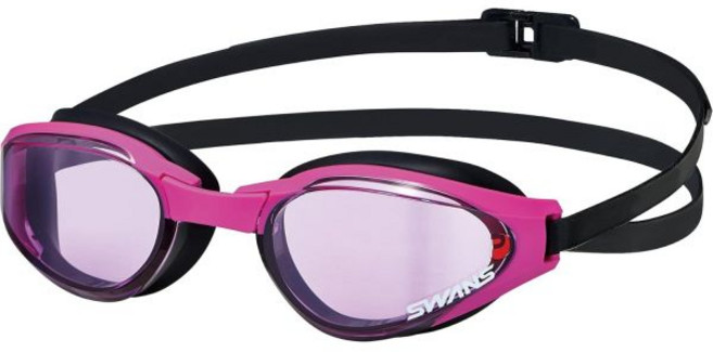 스완 SR-81PAF ASENDER 수영 고글 일본산 어센더 레이싱 쿠션 포함 피나 인증 획득, LAV 라벤더, 1개