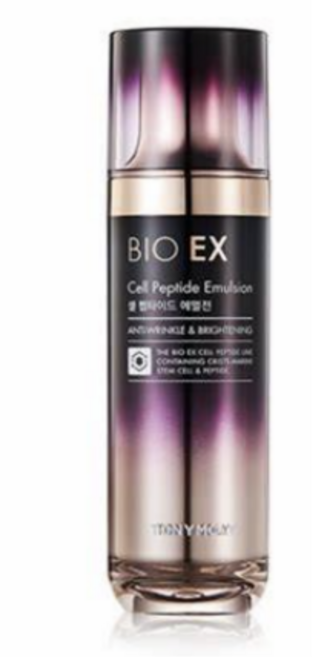 토니모리 바이오이엑스 셀 펩타이드 에멀젼 "주름지고 탄력이 저하된 피부를 매끄럽고 탄력있게 케어", 130ml, 3개