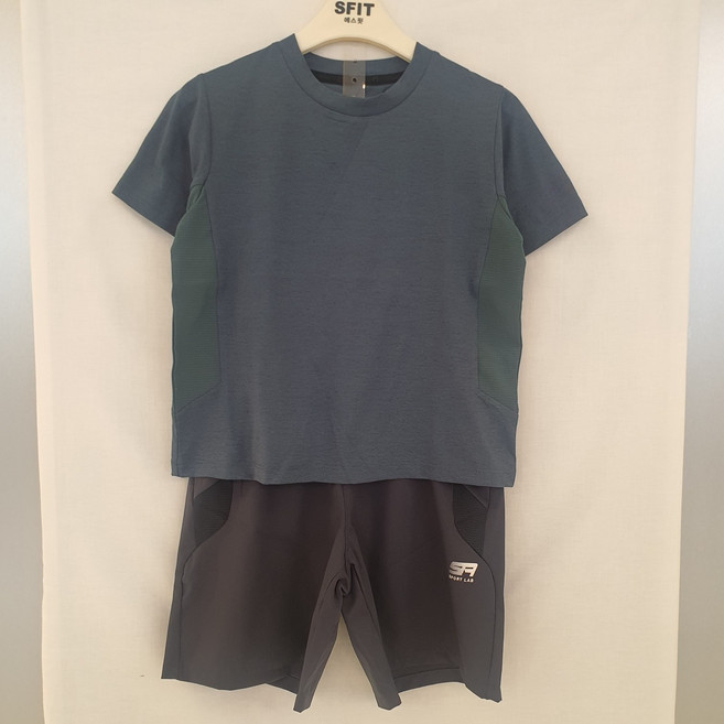 에스핏주니어 부평점 @@데일리셋업@@ 신축성좋은 흡습기능성 데일리 반팔셋업 !!!