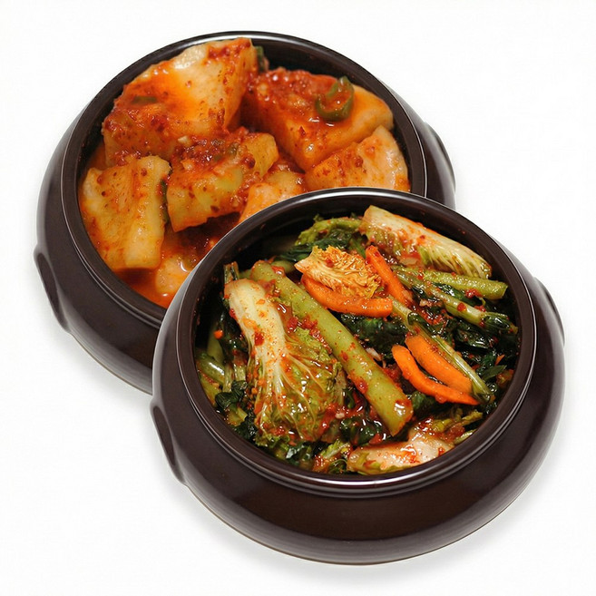 석박지 2kg + 열무김치 2kg, 1개, 4kg