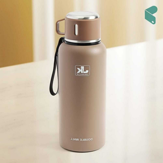 도토로 데이워터 원터치 보온병(1.5L) (브라운)