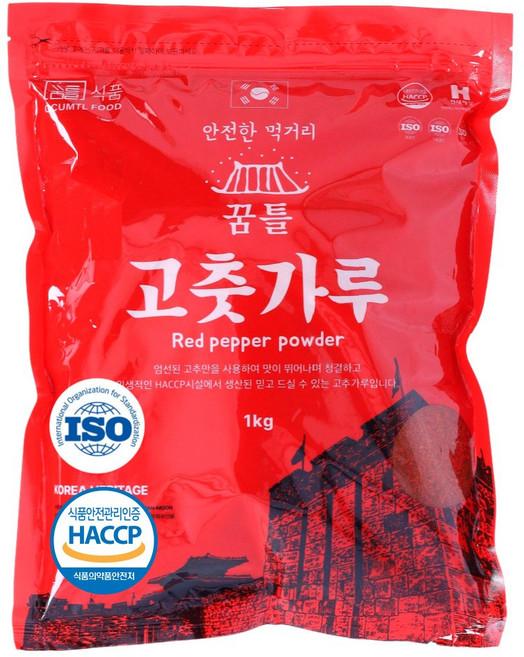 보통 매운맛 꿈틀 고춧가루, 1kg, 1개