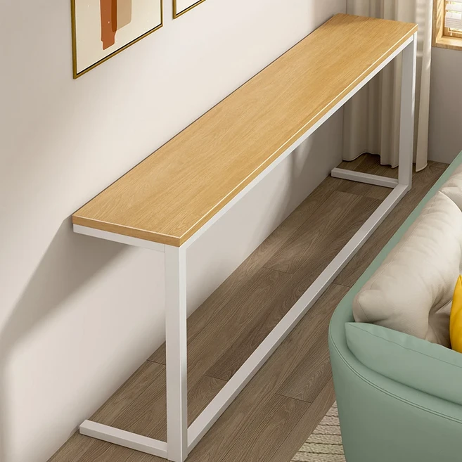 좁고 긴 테이블 수납장 틈새선반 거실 베란다 선반, 길이 80 폭 20 높이 100