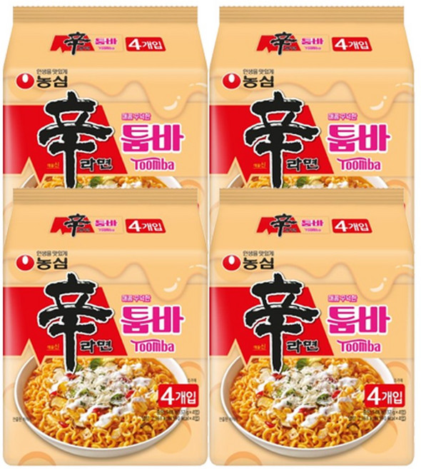신라면 툼바 멀티팩 137g 16개
