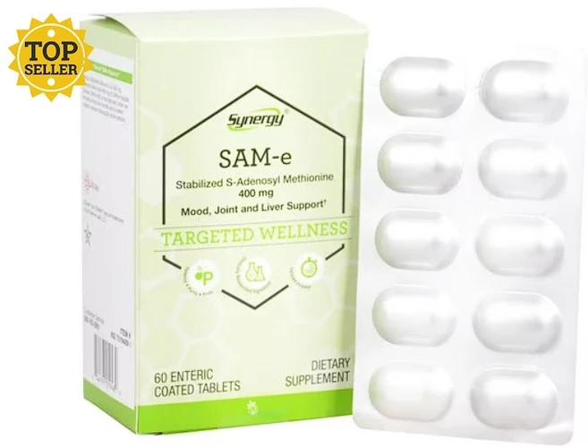 비타코스트 시너지 샘-e 400mg 60정, 1개 - 쿠팡