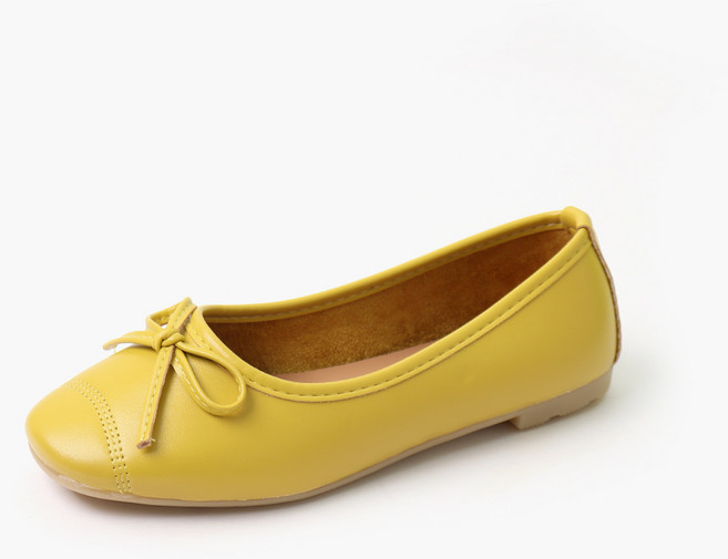 디폴 여성용 드라이빙 몰랑몰랑 리본 플랫슈즈 DP-9805