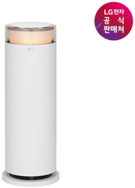 [LG 공식판매처] LG 퓨리케어 오브제 하이드로에센셜 프리미엄 가습기 HY505RWLAH, 에센스화이트