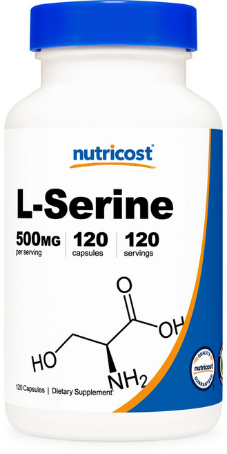 뉴트리코스트 L-세린 500mg 캡슐, 120정, 1개