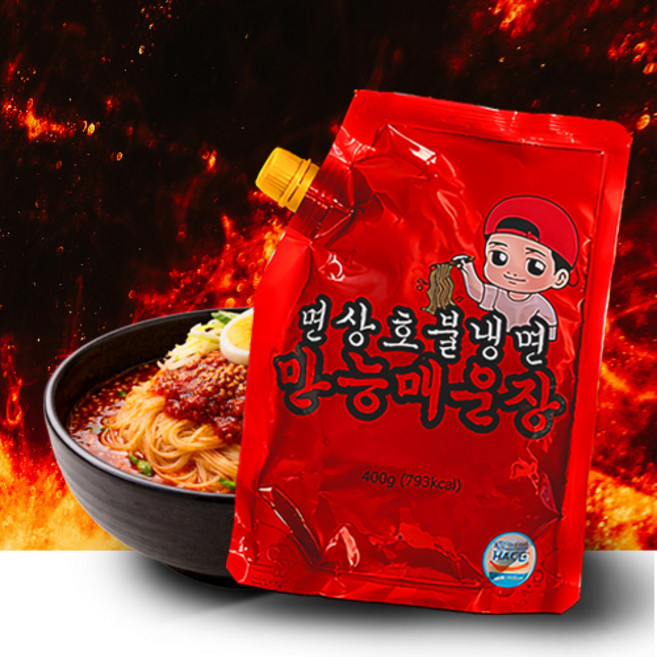 면상호불냉면 만능매운장 400g, 1개