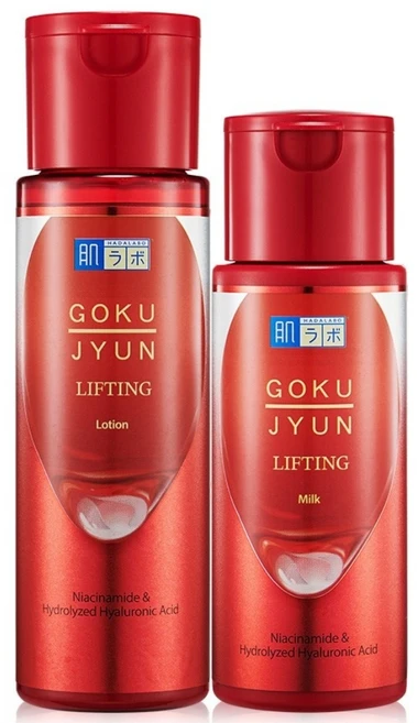 하다라보 고쿠쥰 리프팅 2종 (로션170ml+밀크140ml), 1개 - 쿠팡
