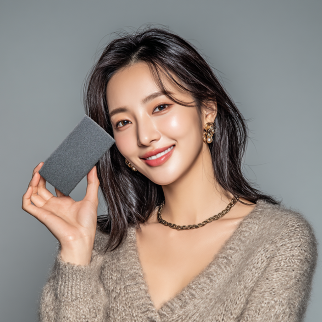미용실 스펀지 헤어 클리어 스펀지, 1개