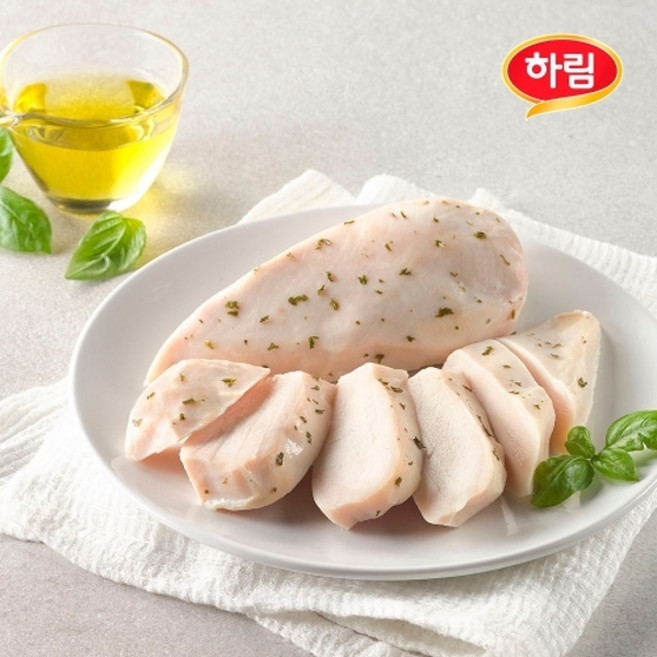 하림 하림이닭 닭가슴살 바질 올리브 115g