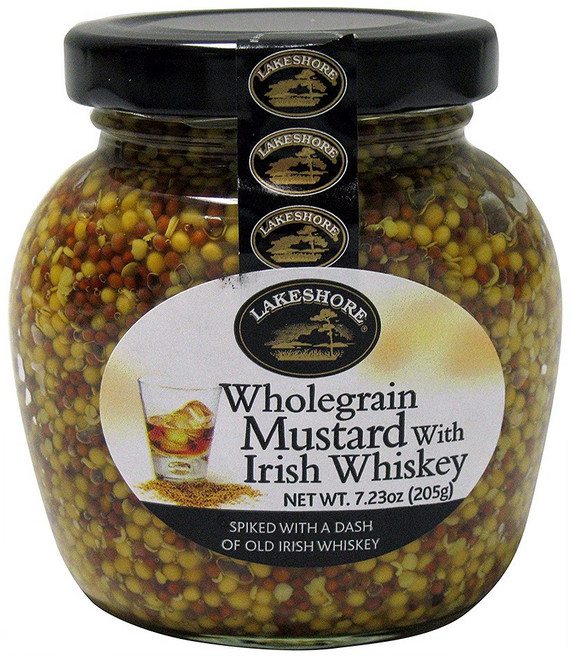 Lakeshore 레이크쇼어 홀그레인 머스타드 Wholegrain Mustard with Irish Whiskey 205g, 1개