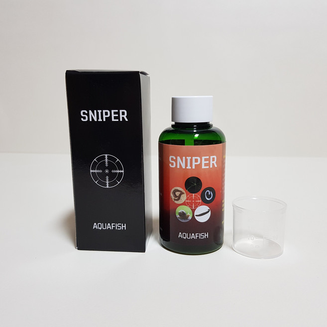 스나이퍼 수초검역제 달팽이 플라나리아 제거 물벼룩 히드라 미즈지렁이 거머리 어항벌레 검역 플라제로, 1개