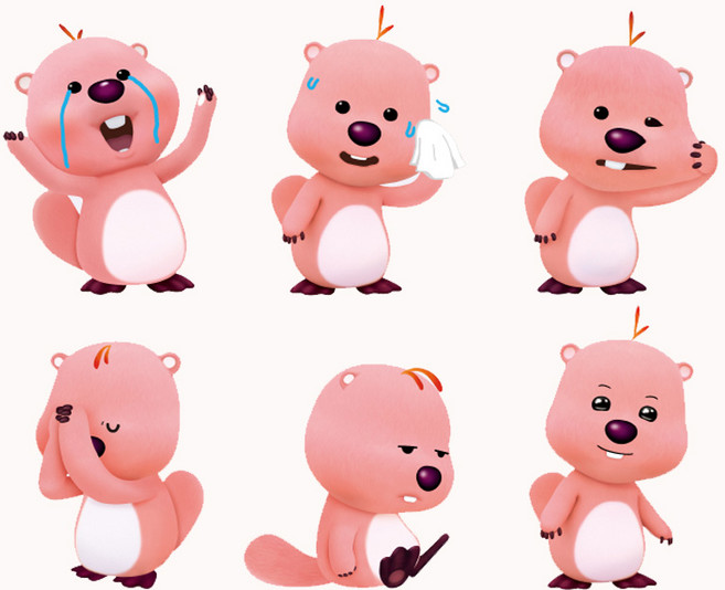 잔망루피 두근두근 랜덤피규어 시즌4 인테리어 소품, 1세트