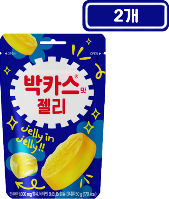 동아 박카스맛 젤리, 50g, 2개