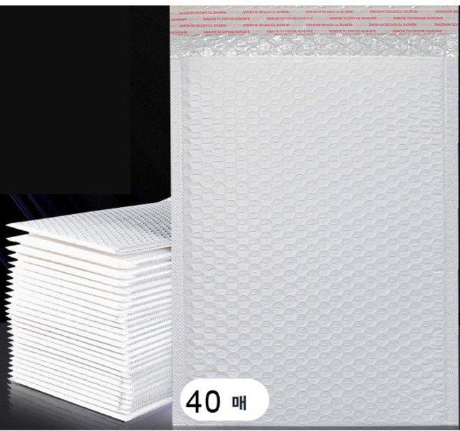 에어캡 완충 봉투 뽁뽁이 택배용 합무 [사이즈 선택], 40개