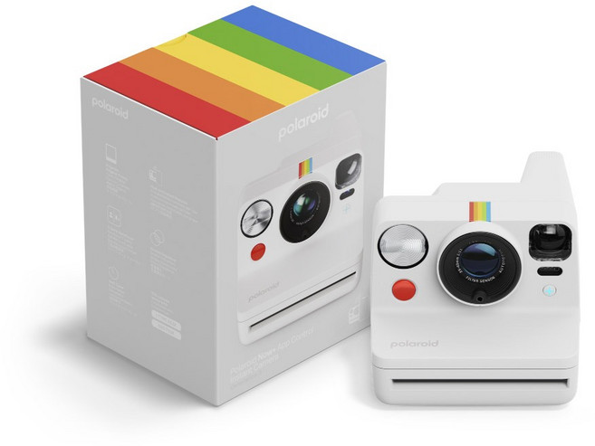 Polaroid 寶麗萊 Polaroid Now G3 拍立得相機 公司貨 一年保固, 經典白, 1個