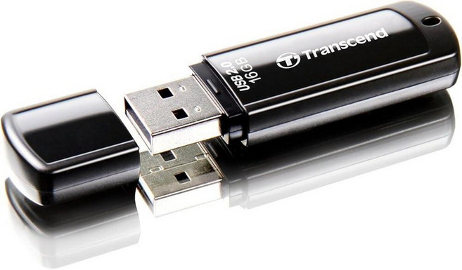 Transcend JetFlash 350 8GB USB 2.0 플래시 썸 드라이브 타입 A 외장 데이터 저장 메모리 스틱 컴퓨터/노트북/데스크톱/PC와 호환 - TS8GJF, 16GB