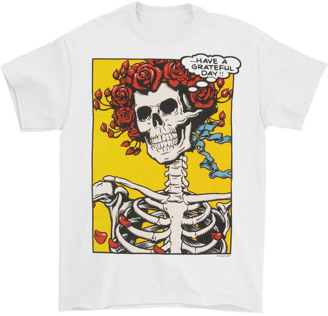 ROCKPANDA Grateful Dead Pop Art Bertha 반팔티