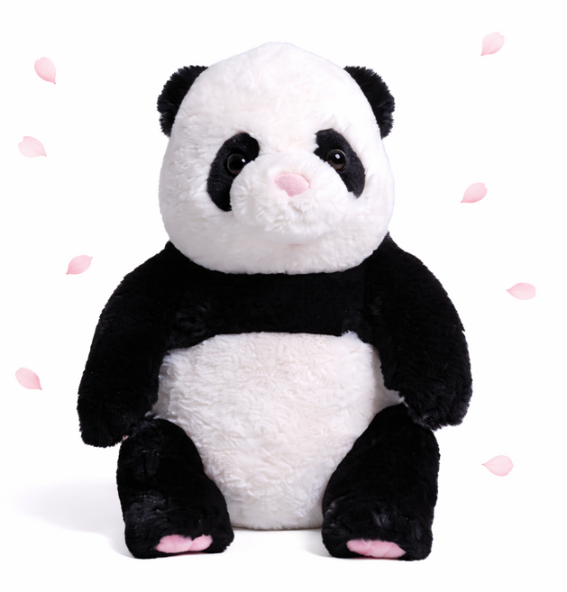 에버랜드 푸바오 100일 보들 봉제인형, 1개, 38cm