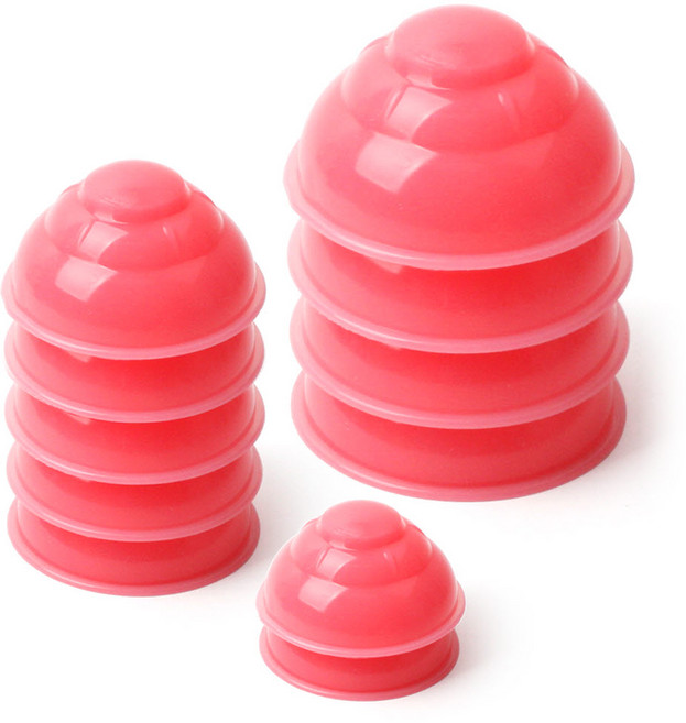 토탈하우스 총 11개 실리콘부항기 ( 왕부항기 + 표준부항기 ) 부황기 원터치 실리콘 부항기 실리콘왕부항기, 1개