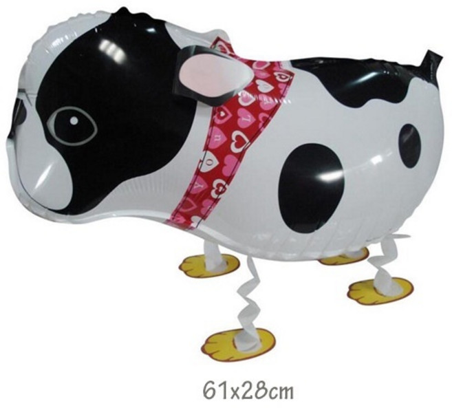 小狗造型散步氣球, 鬥牛犬約 61*28 cm