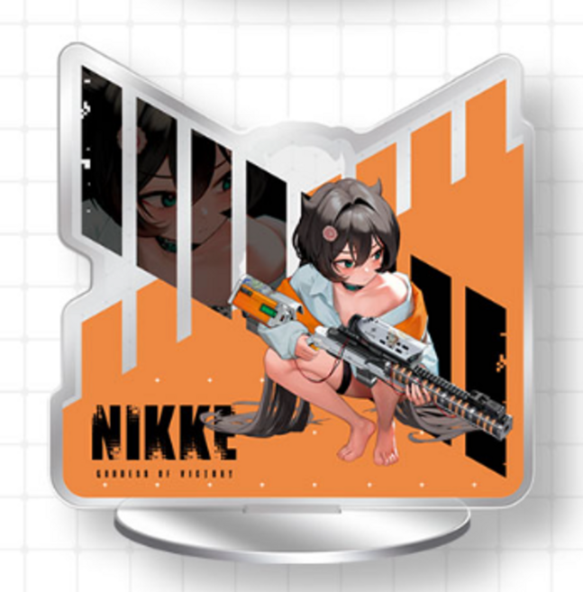 양면 아크릴 스탠드 TYPE-3 J상 승리의여신 : 니케 NIKKE CHAPTER4 챕터4편 제일복권 반다이 이치방쿠지 굿즈