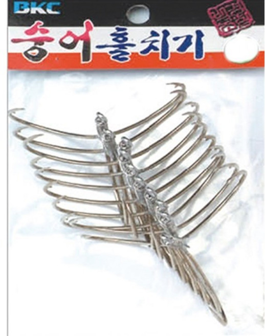 운피싱 숭어 훌치기 바늘벌크 번개갈퀴 점퍼바늘 은빛송곳 베놈바늘 플리커 블레이드, 1세트, 10개입