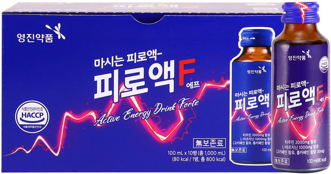 영진약품 피로액 F, 50개, 100ml