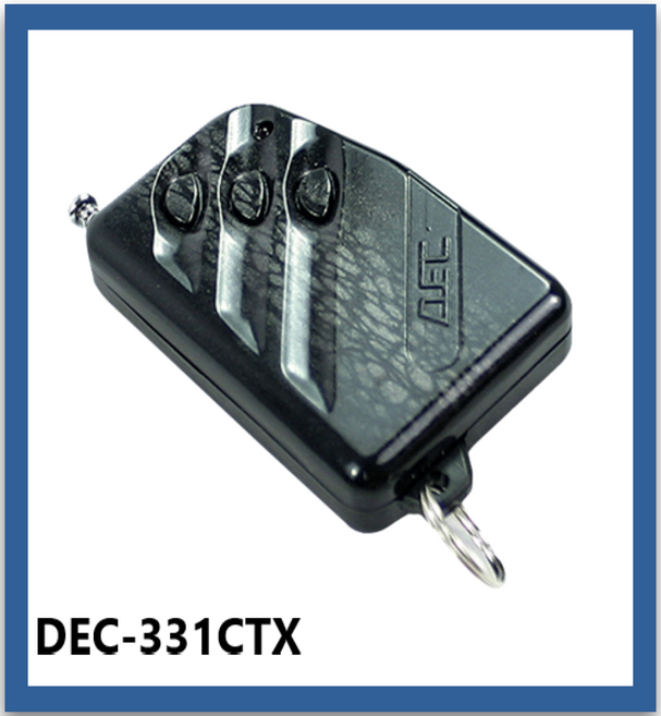자동문리모콘 무선리모콘 DEC-331CTX 셔터