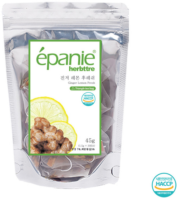 에빠니 허브뜨레 진저 레몬 후레쉬, 1.5g, 30개입, 1개