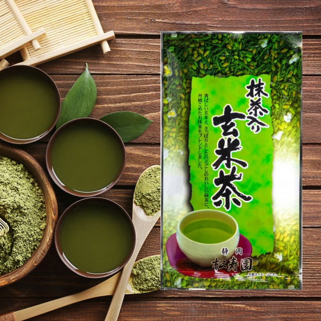 일본 마루카 말차 혼합 현미차 70g 일본산 말차입 현미차, 1개, 1개입