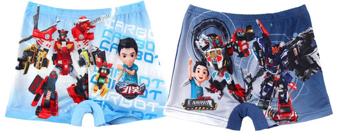 아동속옷 남아 헬로카봇드로즈2매_로우/하이