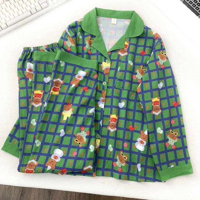 라랄라 빅사이즈 파자마 긴팔 상하 편안한 넉넉한 잠옷 프리 55 66 77 88 99 110 120 다양한 사이즈