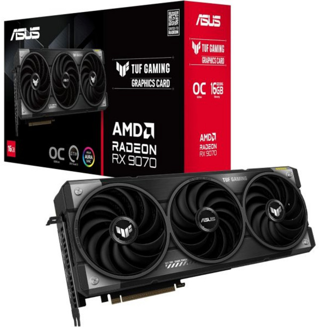 ASUS 듀얼 라데온™ RX 7700 XT O12G GDDR6X PCIe 4.0 12GB HDMI 2.1 디스플레이포트, RX9070|16G_TUF Gaming, 1개