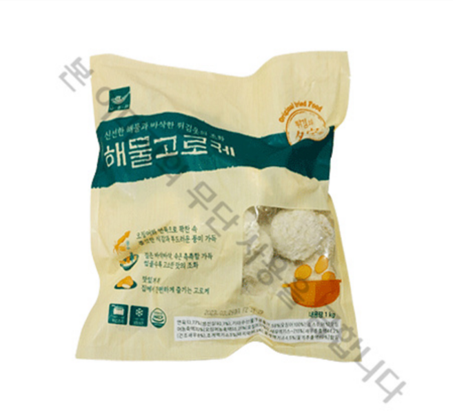 사옹원 해물고로케 1Kg, 1개