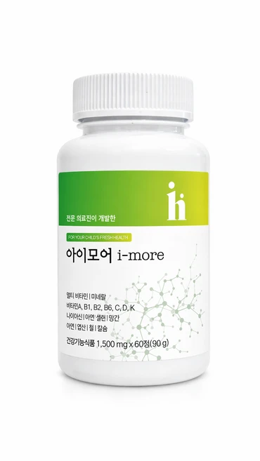 아이하이 아이모어 아이 건강 어린이 영양제, 1박스, 60정 - 쿠팡