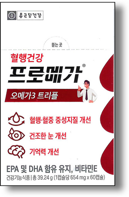 종근당건강 프로메가 오메가3 트리플, 60정, 1개
