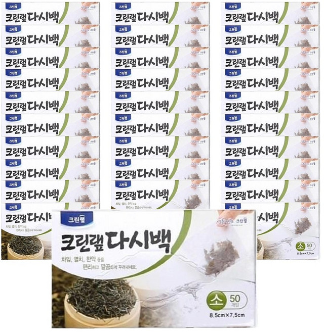 크린랩 다시백 육수 국물 다시팩 대용량, 1박스, 30개입, 소(S)