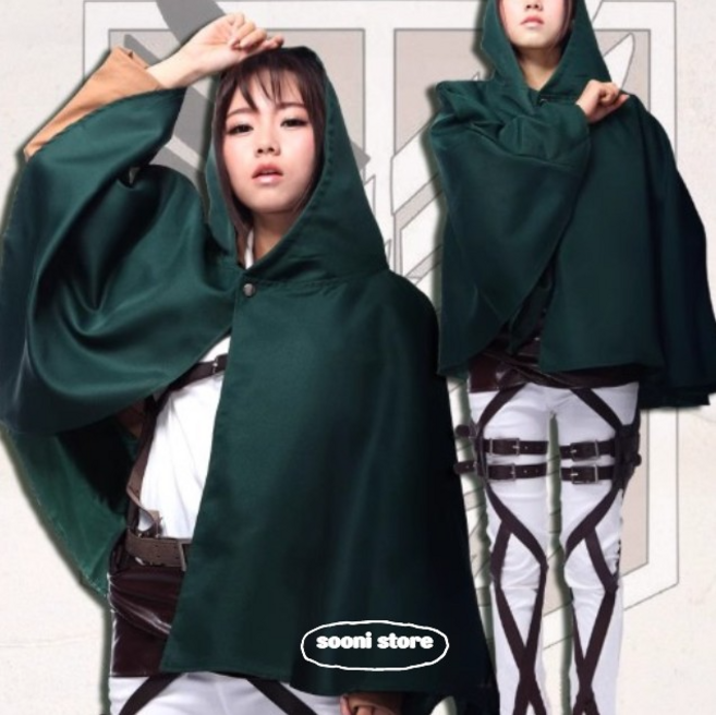 진격의 거인 조사병단 코스프레 코스튬 극세사 망토 의상 조사병단 망토 담요 겨울 담요 사무실 담요 학교 담요 추천 캠핑 담요 친구선물 조카 선물 추천 진격거 담요