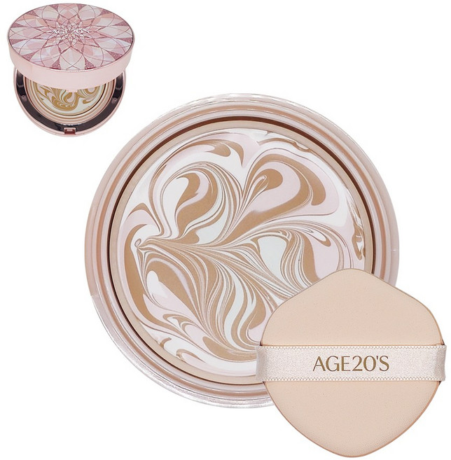 에이지20s 팩트 더 블루밍 홈쇼핑 최신상 리필, 1개, 21호 리필